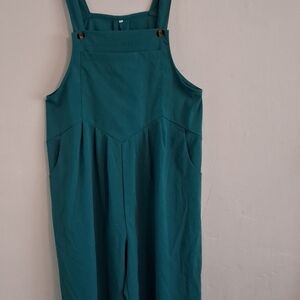 Teal Sleeveless Jumpsuit Size 2XL